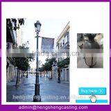 Spanish Style Antique Cast Aluminum Street Lights Pole Design thumbnail-1