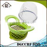 Kitchen Utensil Plastic Vegetable Slicer and Fruit Slicer Dice and Store Vegetable Chopper Fruit Chopper for Salad thumbnail-2