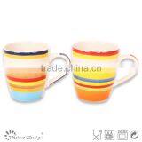 Juice Cup/ Handpainting Colorful Mug thumbnail-6