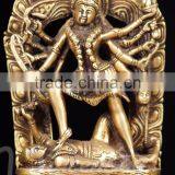 Indian Style Metal Material Art Crafts Bronze Kali Maa Goddess Statue Hot Sale thumbnail-3