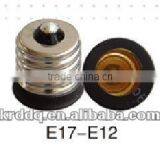 E17 to E12 Plastic Screw Shell Lamp Bulb Light Adapter / Electronic Lamp Led Converter thumbnail-2