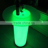 Modern Led Coffee Table, Led Wine Bar Table With Ice Bucket thumbnail-1