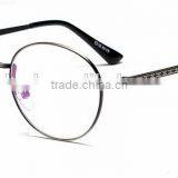 New 2016 Vintage Metal Frame Flat Lens Korean Glass Frame for Men and Women Can Match Myopia thumbnail-4