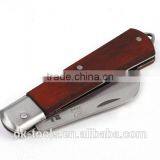 OK-Tools Kampilan Electrician Knife With Wood Handle(3Cr13) thumbnail-2