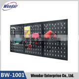 3pcs Steel Pegboard Shelving for Display Board Tool Storage Kit thumbnail-1