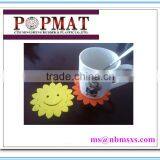 Customized Shape Logo Printed Rubber Furniture Coasters thumbnail-3