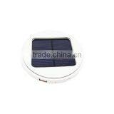 1800mAh Round Mirror Shape Solar Power Bank Adsorption Available thumbnail-4