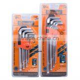 AK-0409 Chrome Steel Hex Key Set thumbnail-6