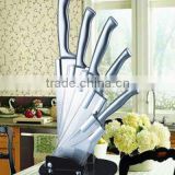 Kitchen Cooking Knife with acrylic stand