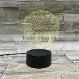 NFL Football Team 7 Color Change 3D Illusion Led Lamp Touch Switch Table Lamp LED Night Light for Decoration thumbnail-4