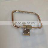 2016 The Hottest Wholesale Price Storage Bath Hardware Factory Supply Stainless Steel Towel Ring Square thumbnail-4