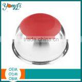 Home Goods Non-Slip Silicone Stainless Steel Fruit Bowl thumbnail-3