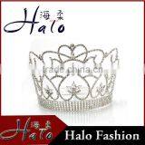 Big Rhinestone Diamante Pageant Jewelry Fashion Quality Hair Tiaras thumbnail-1