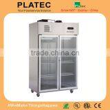 Luxurious Stainless Steel Deep Refrigerator/1020L Commercial Upright Freezer thumbnail-1