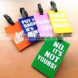 Wholesale High Quality Soft Pvc Luggage Tag Silicone Bag Tag thumbnail-3