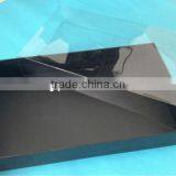 Black Paperbox for Packing Shirts;colorful Paper Boxs for Packing Clothing;paperbox With Plastic Cover
