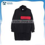 Long Sleeve Plus Size Wholesale Latest Formal Chinese Cotton Clothing Sweater New Ladies Fashion Dress 2017 Design Patterns thumbnail-1