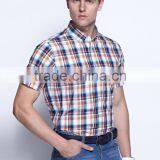 Egyptian Cotton Plaid Men Shirt SHL100 thumbnail-1