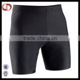 Blank Black Custom Compression Shorts Men thumbnail-1