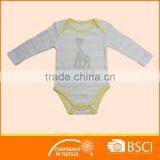 New Fashion Striped Cartoon Long Sleeved Soft Baby Cotton Romper thumbnail-1