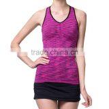 Seamless Running Fancy Tank Tops for Women thumbnail-3