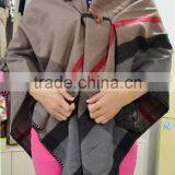 Fashion Hot Button Jacquard Cashmere Plaid Checked Pashmina Shawl thumbnail-2