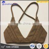 Fashion New Design Seamless Double Fabric Swimwear Woman Bikinis