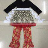 Easter Day New Arrival! Girls Holiday Remake Ruffle Outfits Baby Girl Outfit Kids Clothing Baby Girl Cute Spring Outfits thumbnail-4