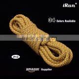 3M Asics Reflective Round Shoelaces for Sneakers Sports Shoes - 3M Reflective Security Safety Shoe Laces Highlight Shoelace thumbnail-1