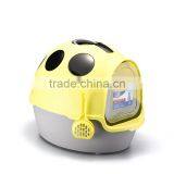 R1891H Adorable Cat Litter Supplier/ Cat Litter Clean Box/ Pet Clean Boxes Plastic Kittey Litter Box thumbnail-2