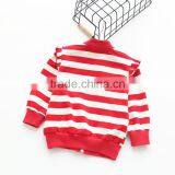 Spring Casual Style Striped Cotton Wholesale Girls Jacket thumbnail-5