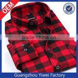 2016 Newest Winter Autumn Cotton Plaid Shirt Men's Dress Shirt Flannel Shirt Wholesale Bulk thumbnail-1