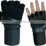 Leather Weight Lifting Gloves thumbnail-1