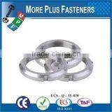 Made in Taiwan Hook Spanner Metric Fine Nylon Insert Round Type Black Phosphate Slotted Steel Round Spanner Nut thumbnail-1