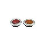 2 Inch LED Round Clearance Light 13PCS 5MM LED , Red or Amber or White thumbnail-1