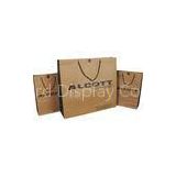 Promotional gifts Personalized Art paper, Kraft paper Gift Bags ALCOTT branded for clothes