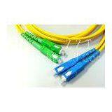 G652D 1.6mm Single Mode Patch Cord SC / APC , Fiber Optic Cable Assemblies thumbnail-1