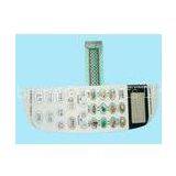 Waterproof Gloss PC Metal Dome Graphic Overlay For Apparatuses