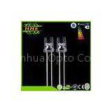 3.0 Volt - 3.6v 20mA 6500k 5mm LED Diode , Round Shape 5mm White LED for LED Display