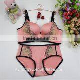 Peach Seamless Sexy Bra / City Ttg Lace Pushup Seamless Bra / Top Quality Women Underwear