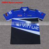 Polyester Racing Shirts Custom Racing Team Shirts thumbnail-1