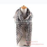 Wave Grain Printed Long Pattern Ladies Joker Voile Scarf thumbnail-3