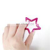 Promotional Colorful Fashion High Quality Five-pointed Star Shaped Aluminum Climbing Carabiner thumbnail-2