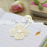 Hollow Coper Metal Bookmark