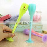 Wine Glass Gel Pen Blue Ink Gel PenJelly Color Promotional Gel Pen Customized Logo thumbnail-2