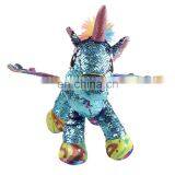 Manufacturers Custom Design Reversible Sequin Unicorn Stuffed Toy For Kids thumbnail-5