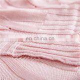 2020 Summer Drop Shipping Super Sleeping Experience Bamboo Fiber Knitted Throw Travel Bedding Blanket With Competitive Price thumbnail-3