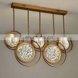 Modern Home Decorative Lighting Glass Chandelier Ceiling Lamps for Livingroom thumbnail-4