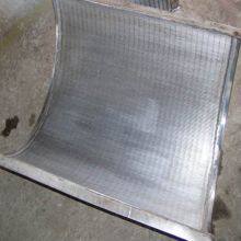 Sieve Bend Screening , Stainless Steel 304 Johnson V Wire Wrapped Wound Screen Plate thumbnail-1