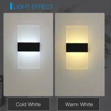 LED Wall Light 220V 110V Bedroom Bedside Light Living Room Balcony Aisle Wall Lamp Corridor Wall Sconce Lamp thumbnail-3